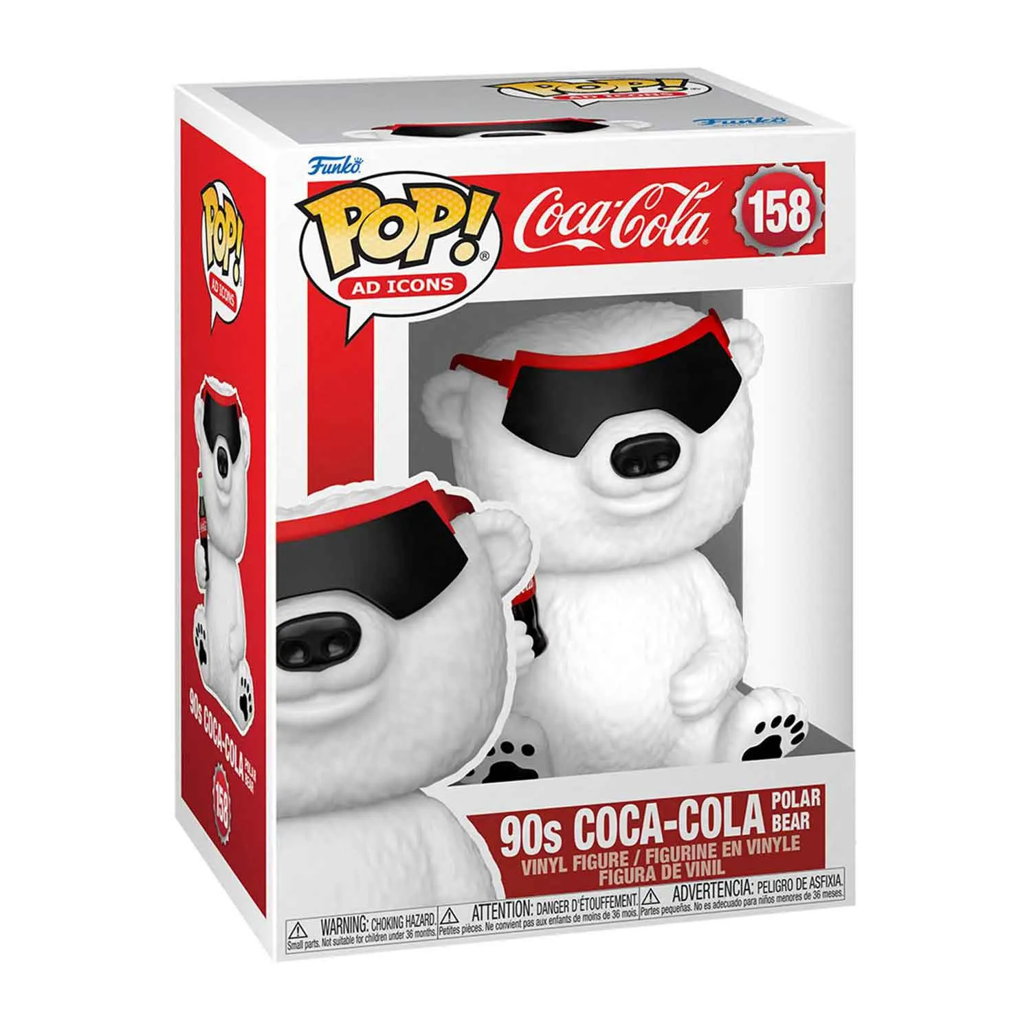 90s Coca-Cola Polar Bear Funko Pop! Collectible Figure