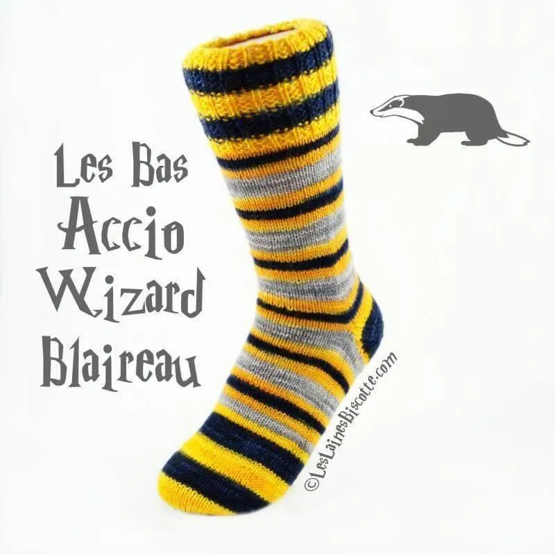 ACCIO Wizard Sock Knitting Pattern