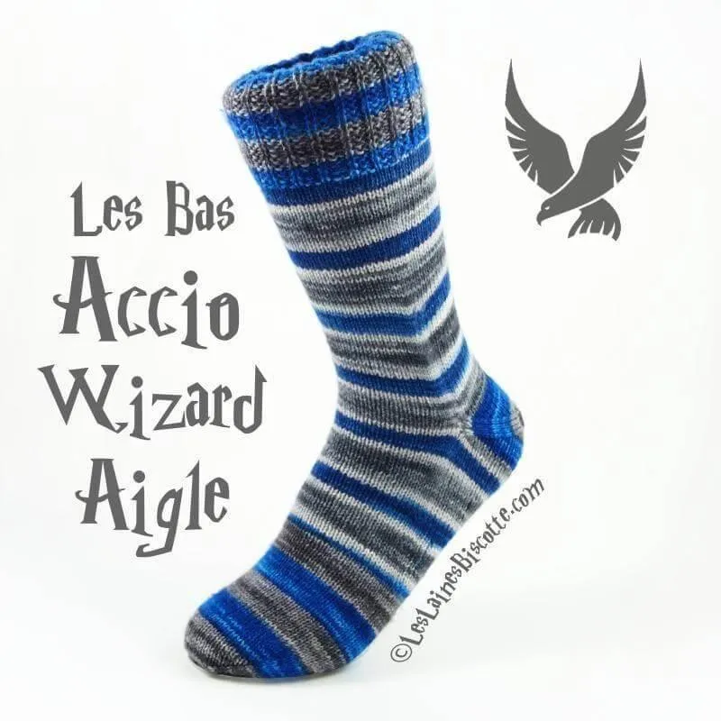 ACCIO Wizard Sock Knitting Pattern