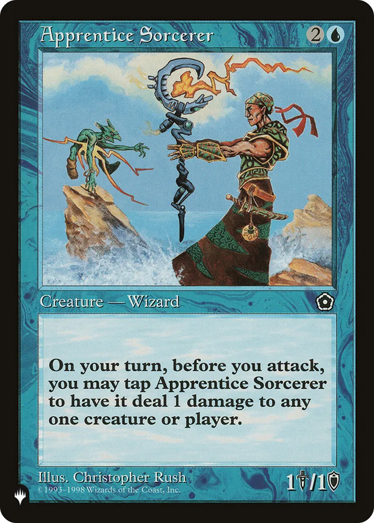 Apprentice Sorcerer - P02 Reprint (PLST)