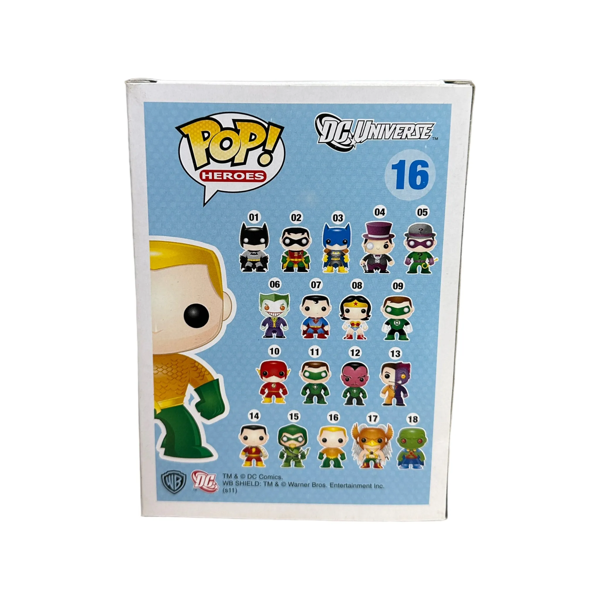 Aquaman #16 (Metallic) Funko Pop! - DC Universe - Gemini Collectibles Exclusive LE240 Pcs - Condition 7/10