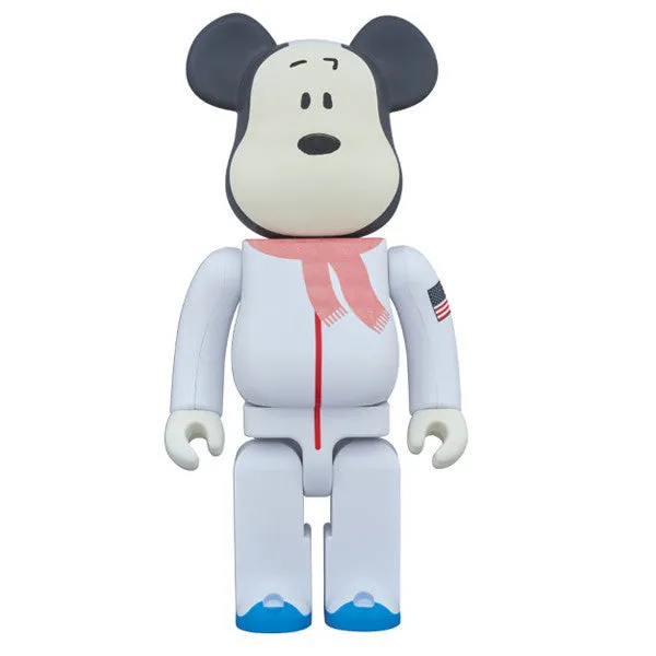 Astronaut Snoopy 100% Bearbrick by Peanuts x Medicom Toy