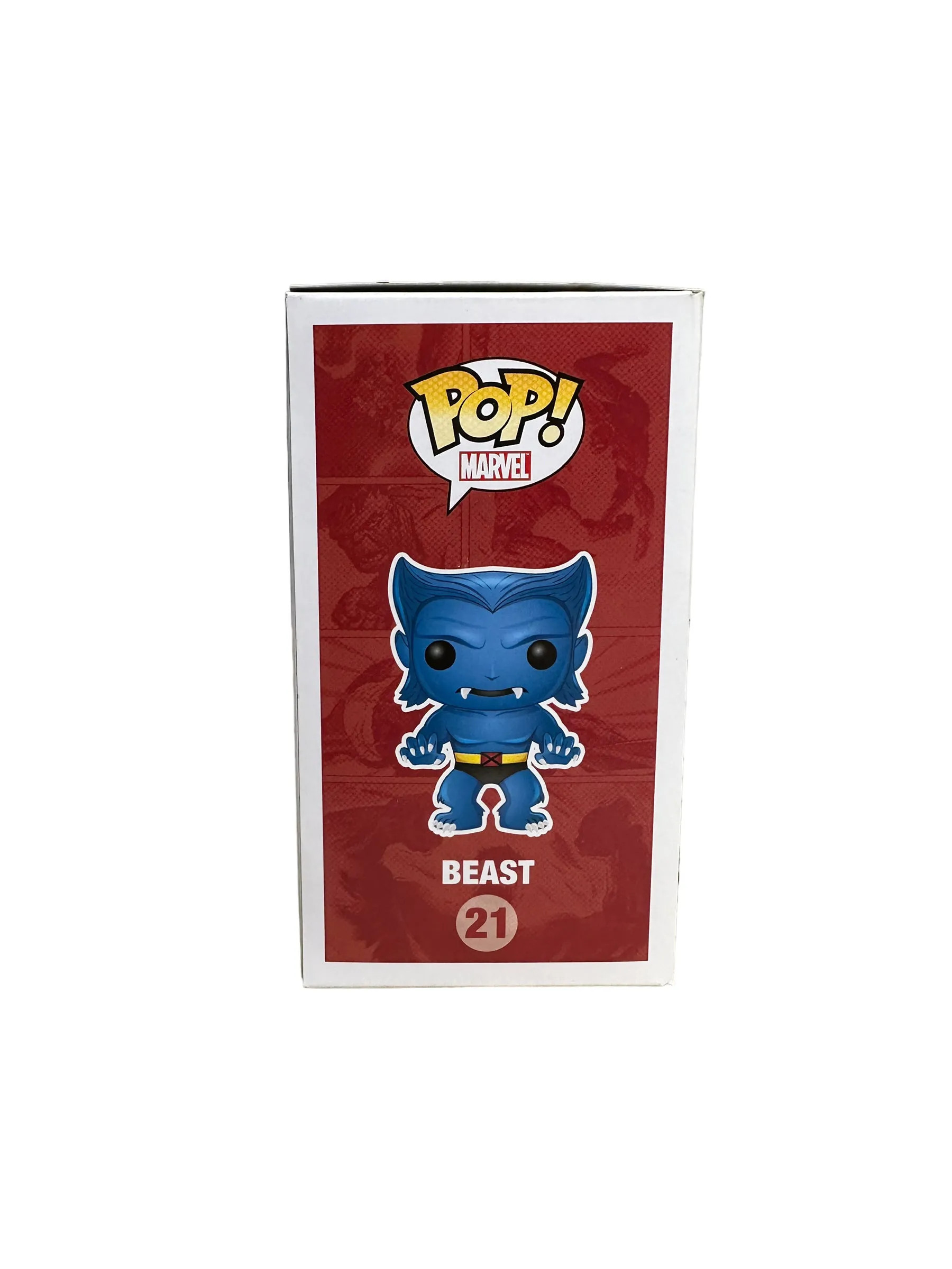 Beast #21 (Flocked) Funko Pop! - Marvel Universe - Gemini Collectibles Exclusive LE240 Pcs - Condition 7/10