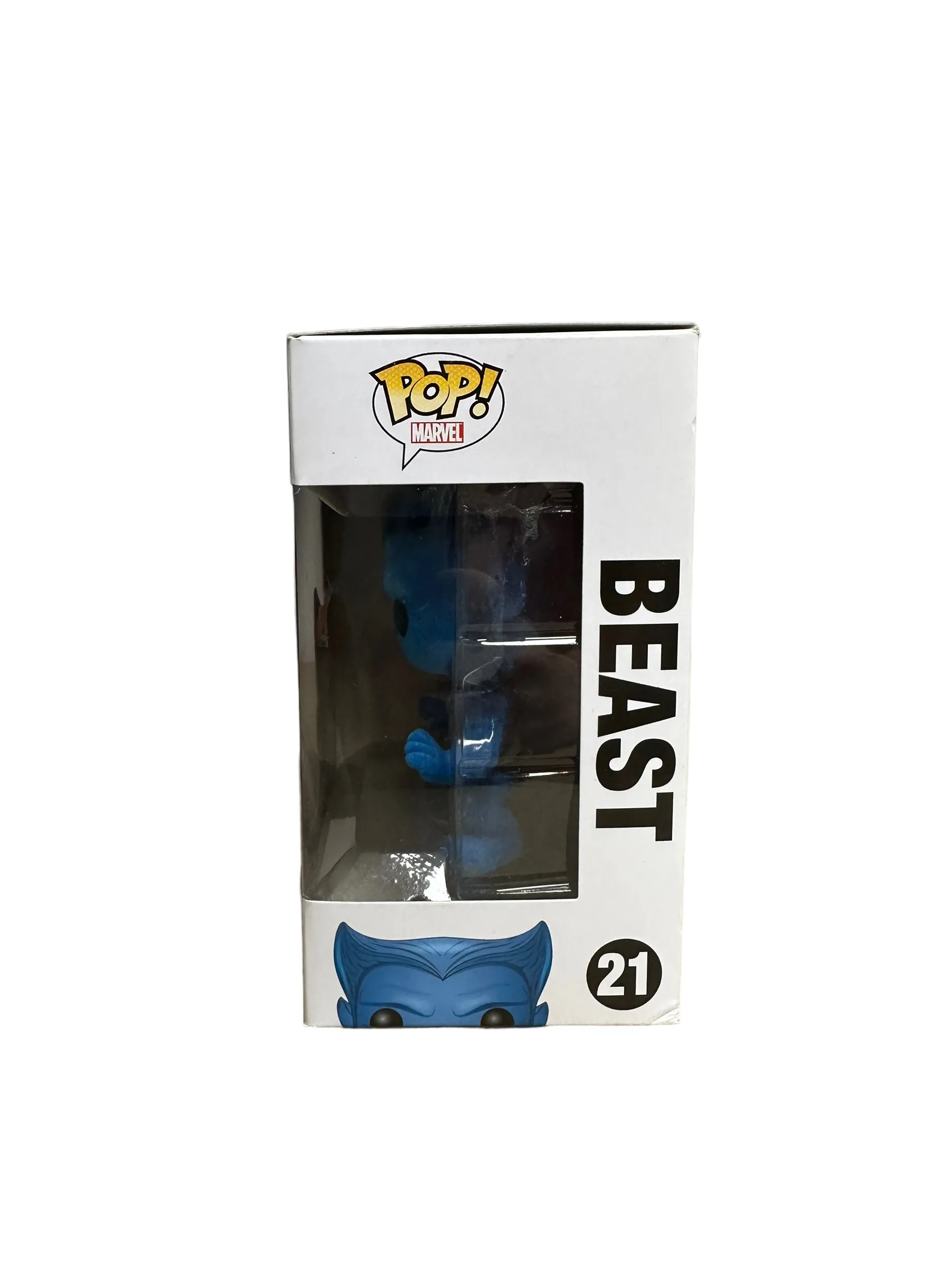 Beast #21 (Flocked) Funko Pop! - Marvel Universe - Gemini Collectibles Exclusive LE240 Pcs - Condition 7/10