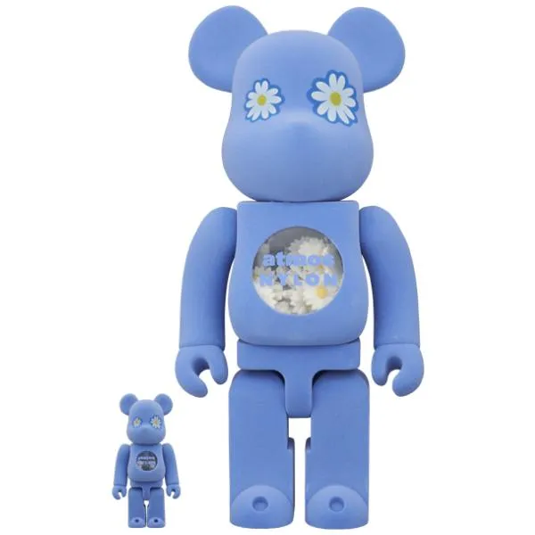 BE@RBRICK  atmos × NYLON JAPAN TYPE-2 100％ & 400％