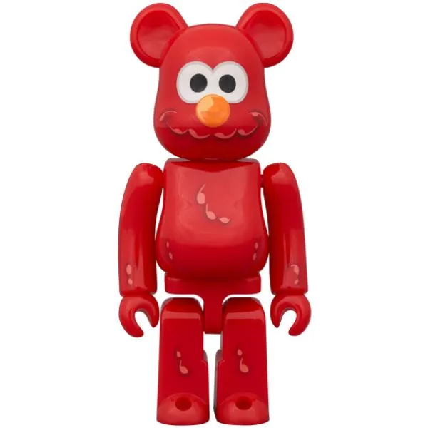 BE@RBRICK COIN PARKING DELIVERY × SESAME STREET ELMO (CPD Ver.) & 白井さん (SESAME STREET Ver.) 100％ & 400％ PACK