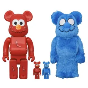 BE@RBRICK COIN PARKING DELIVERY × SESAME STREET ELMO (CPD Ver.) & 白井さん (SESAME STREET Ver.) 100％ & 400％ PACK