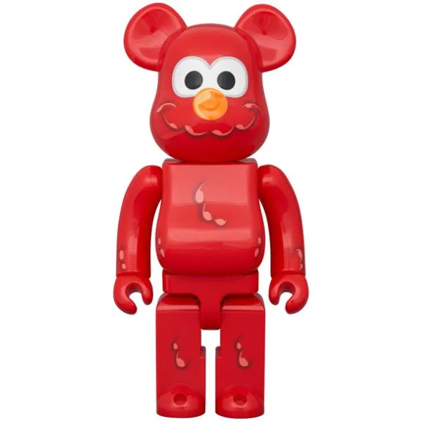 BE@RBRICK COIN PARKING DELIVERY × SESAME STREET ELMO (CPD Ver.) & 白井さん (SESAME STREET Ver.) 100％ & 400％ PACK