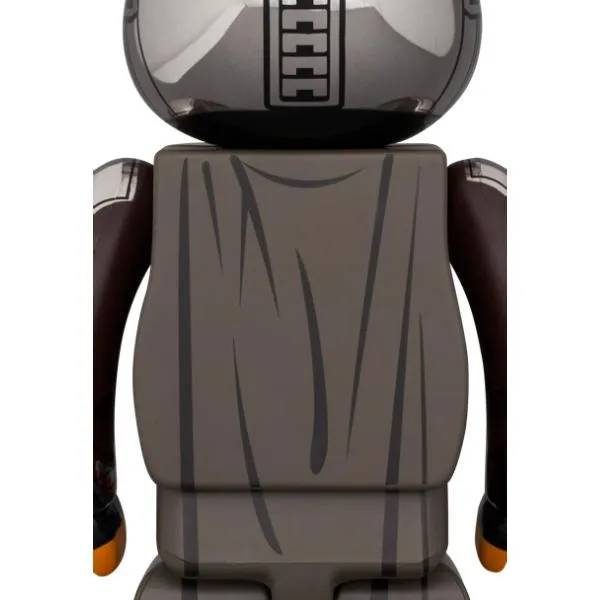 BE@RBRICK THE MANDALORIAN CHROME Ver. 100％ & 400％