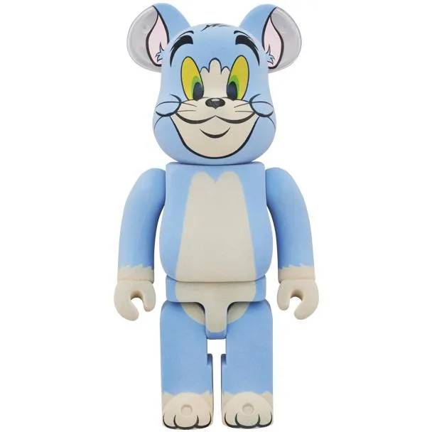BE@RBRICK TOM（Classic Color）FLOCKY Ver. 100％ & 400％ (TOM AND JERRY)