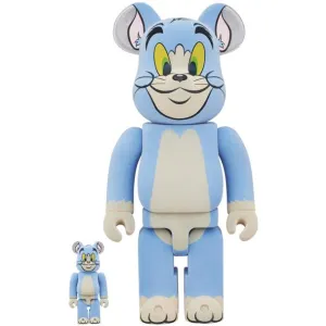 BE@RBRICK TOM（Classic Color）FLOCKY Ver. 100％ & 400％ (TOM AND JERRY)