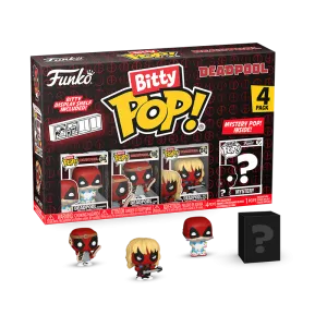 Bitty POP: Deadpool - Sleepover 4PK