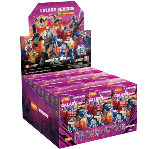 Blokees Transformers Galaxy Version 6 Mini Model Case (Complete Box Set of 9)
