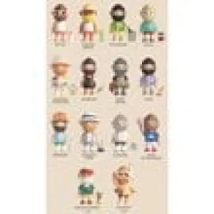 Bob Island Series Blind-Box Vinyl Figure Case of 12