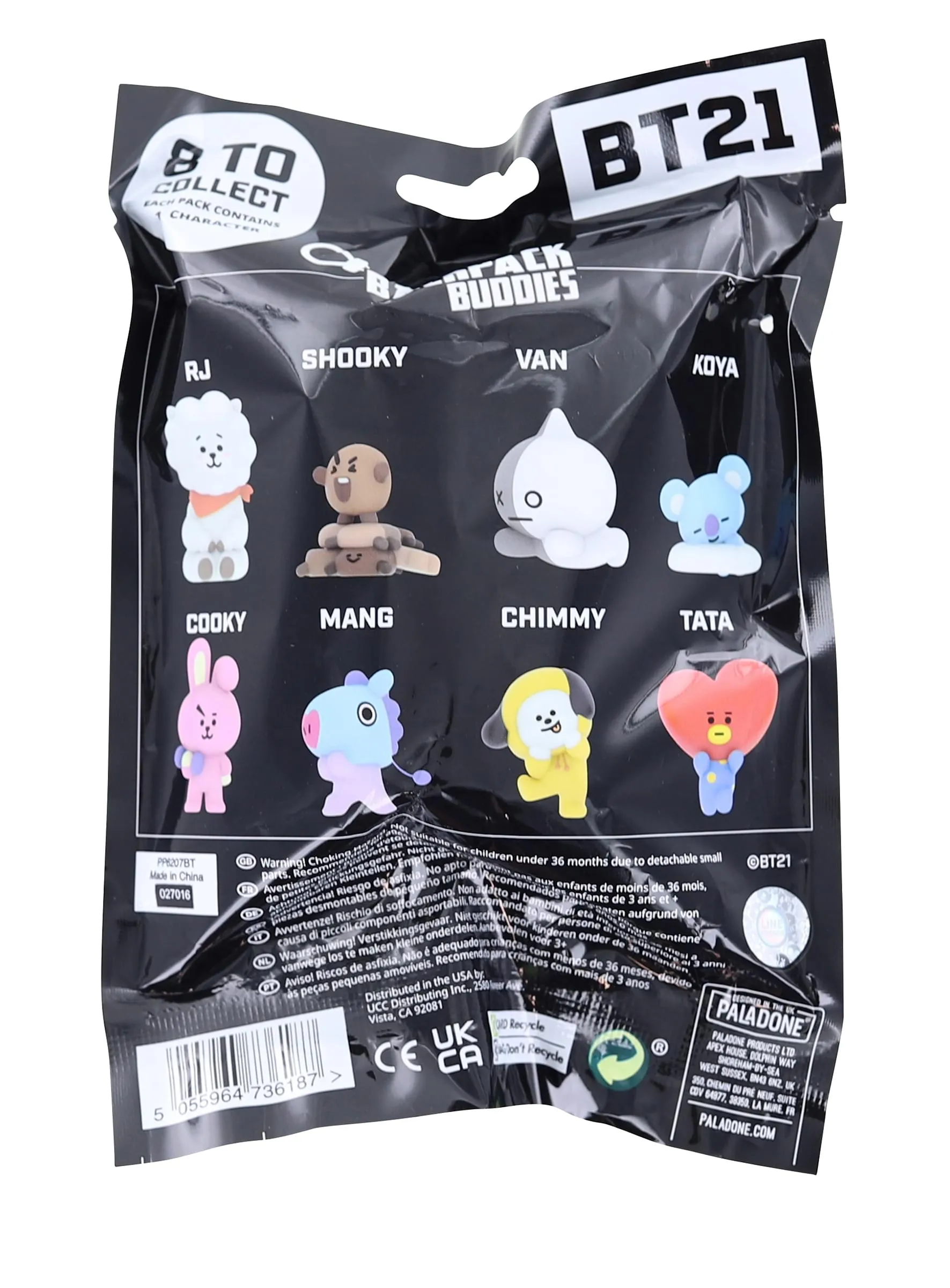 BT21 Backpack Buddies Blind Bag | One Random