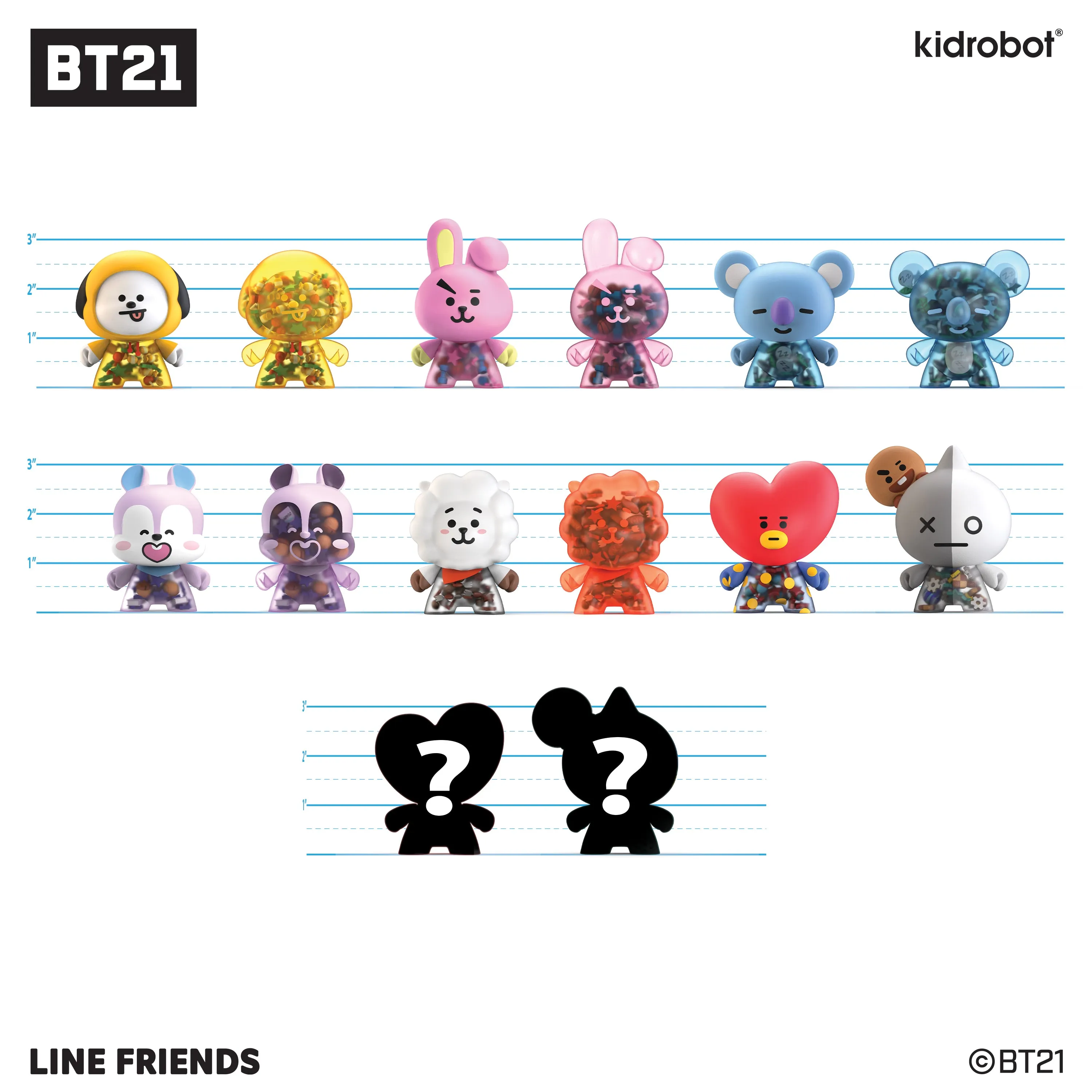 BT21 - UNIVERSTAR Friends Blind Box Mini Figure Series (PRE-ORDER)
