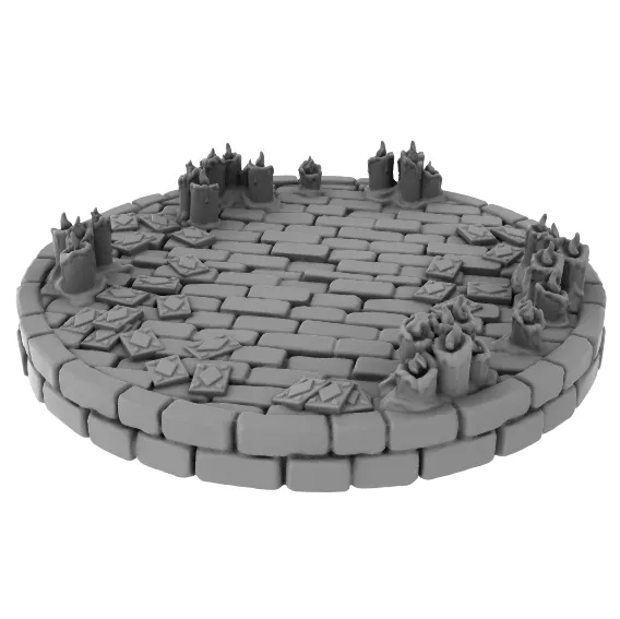 Chaval Female Tiefling 1 (Base with Cards)