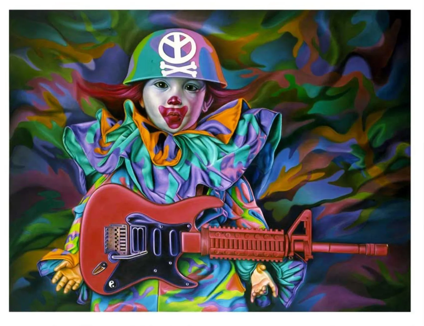 Combrat Rising Archival Print by Ron English