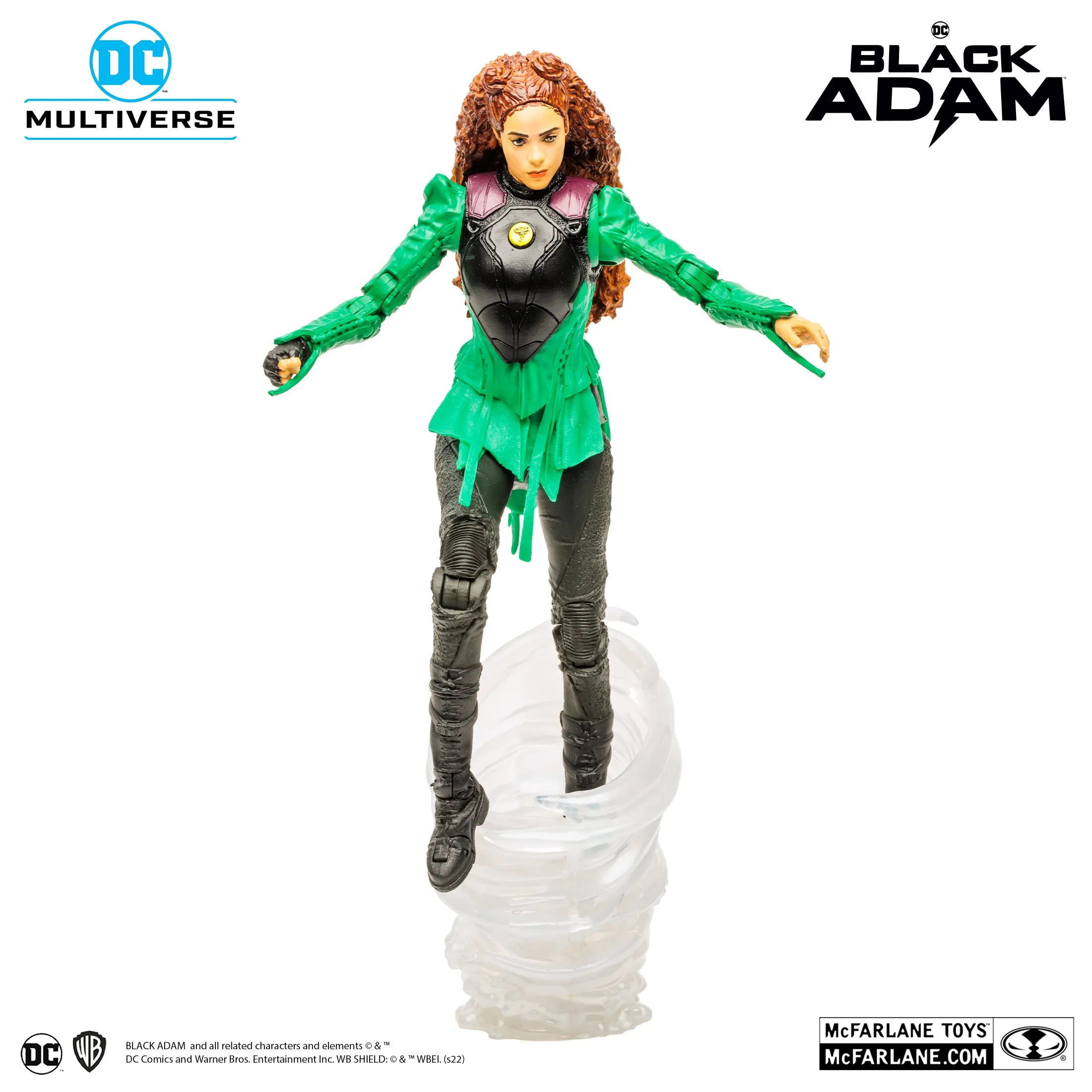 DC Multiverse Black Adam Movie Cyclone 7" Inch Scale Action Figure - McFarlane Toys