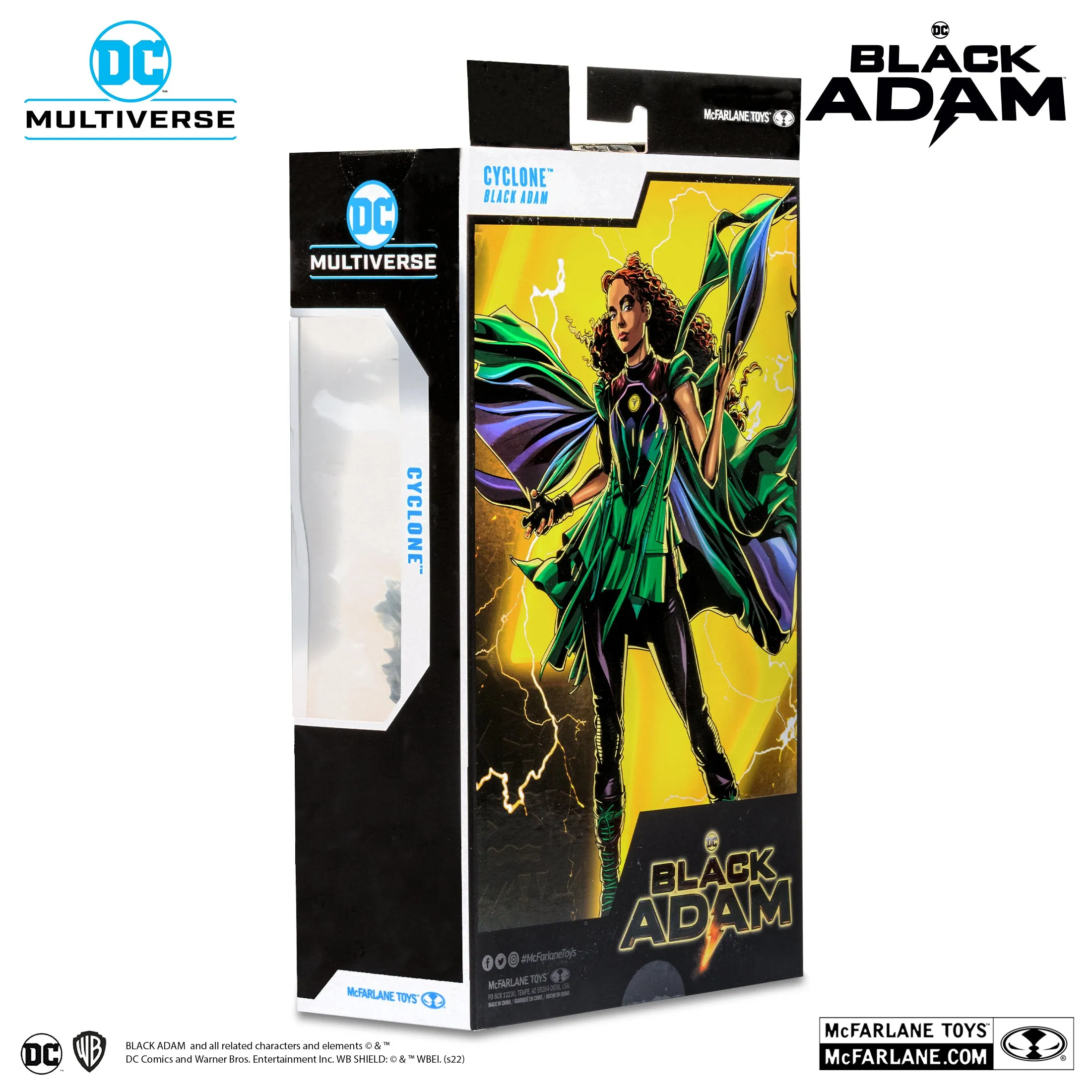 DC Multiverse Black Adam Movie Cyclone 7" Inch Scale Action Figure - McFarlane Toys
