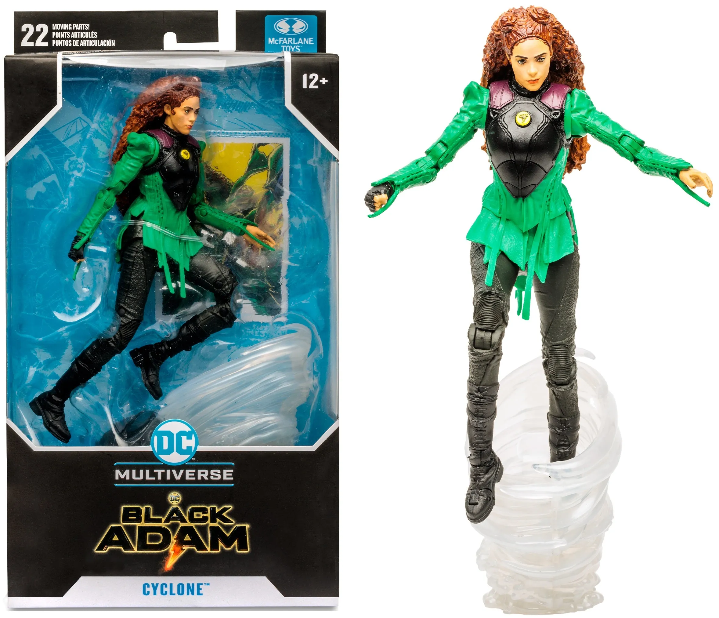 DC Multiverse Black Adam Movie Cyclone 7" Inch Scale Action Figure - McFarlane Toys