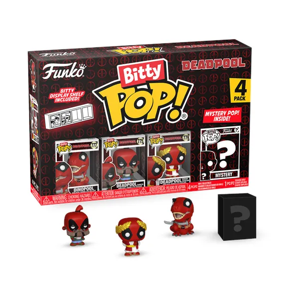 Deadpool - Dinopool Bitty Pop! 4PK
