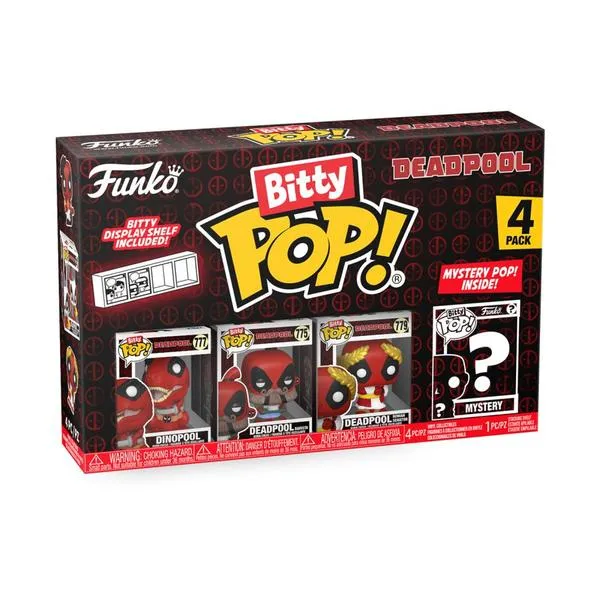 Deadpool - Dinopool Bitty Pop! 4PK