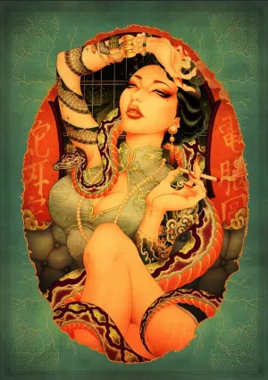 Den En Ken Giclee Print by Oneq