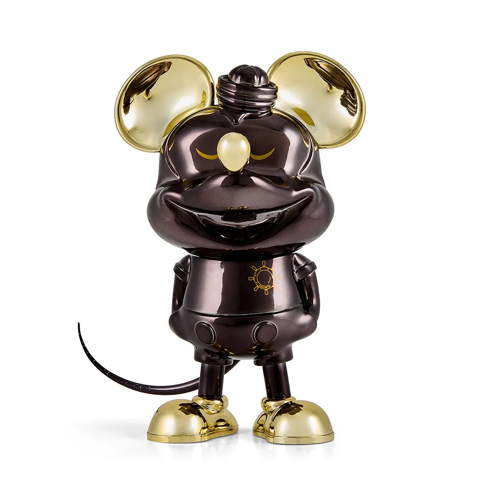 Disney Mickey Mouse "Sailor M." Collectible Vinyl Figure by Pasa - Exclusive Black and Gold Edition