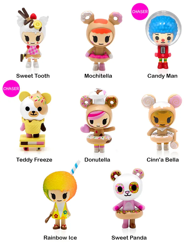Donutella & Her Sweet Friends Series 4 by TokiDoki