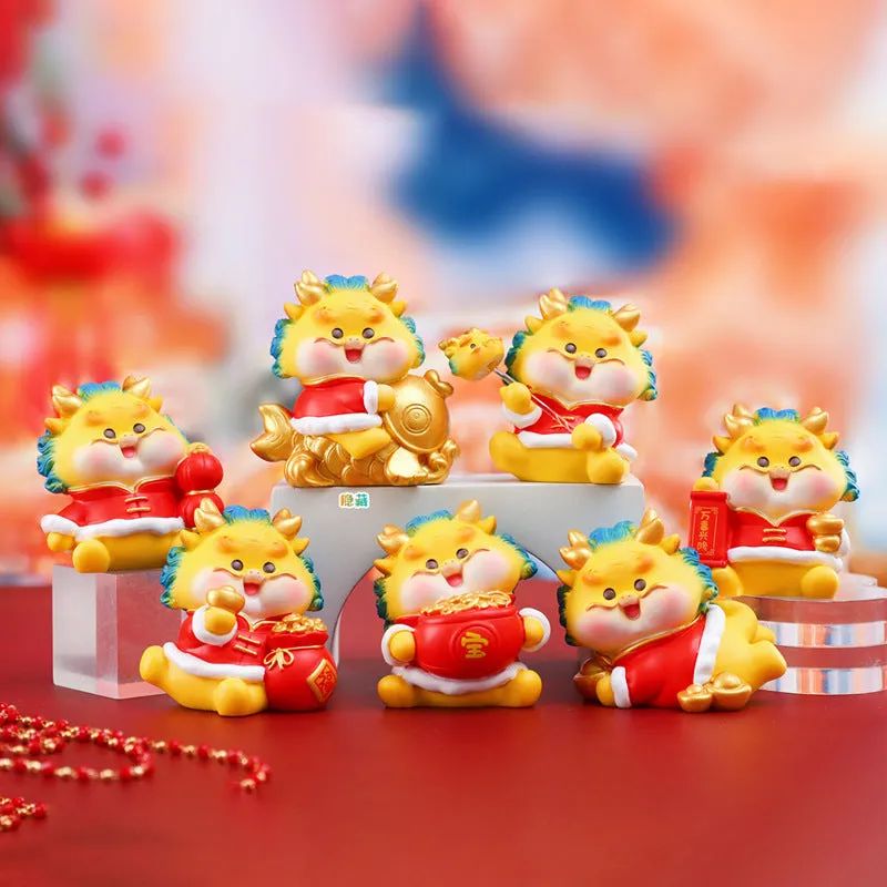 Dragon Year Golden Lucky Dragon Series Dolls For Age 15 