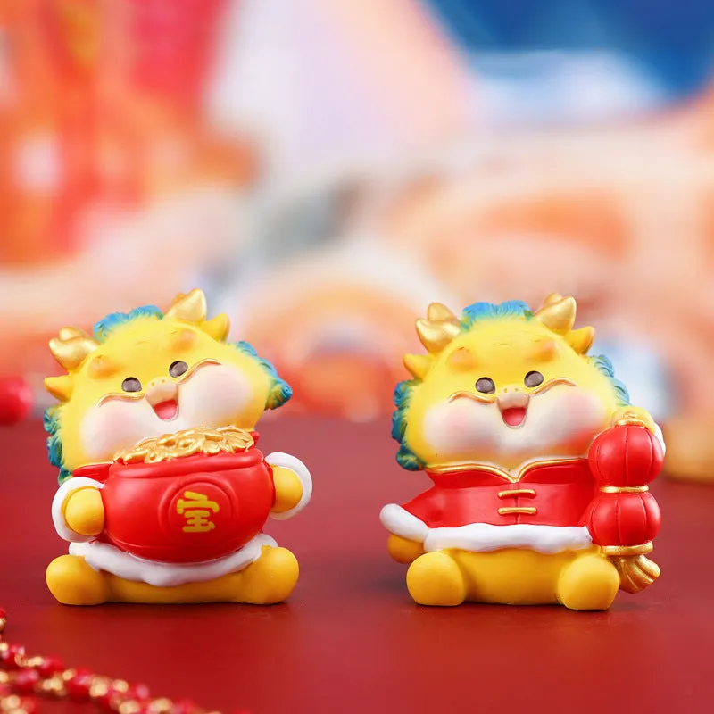 Dragon Year Golden Lucky Dragon Series Dolls For Age 15 