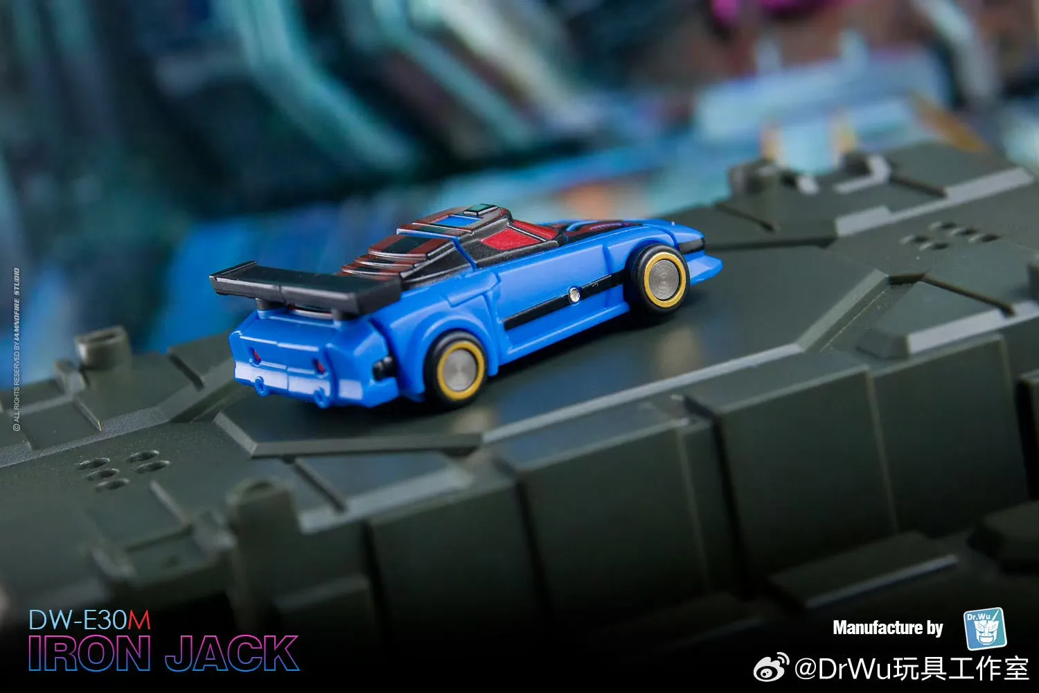 Dr.Wu & Mechanic Studio Extreme Warfare DW-E30M Iron Jack (Wheeljack SG Shattered Glass) / DW-E33 Hammer (Bulkhead)  2 in 1 set 4.5cm