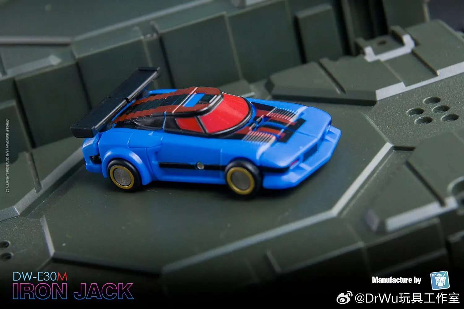 Dr.Wu & Mechanic Studio Extreme Warfare DW-E30M Iron Jack (Wheeljack SG Shattered Glass) / DW-E33 Hammer (Bulkhead)  2 in 1 set 4.5cm