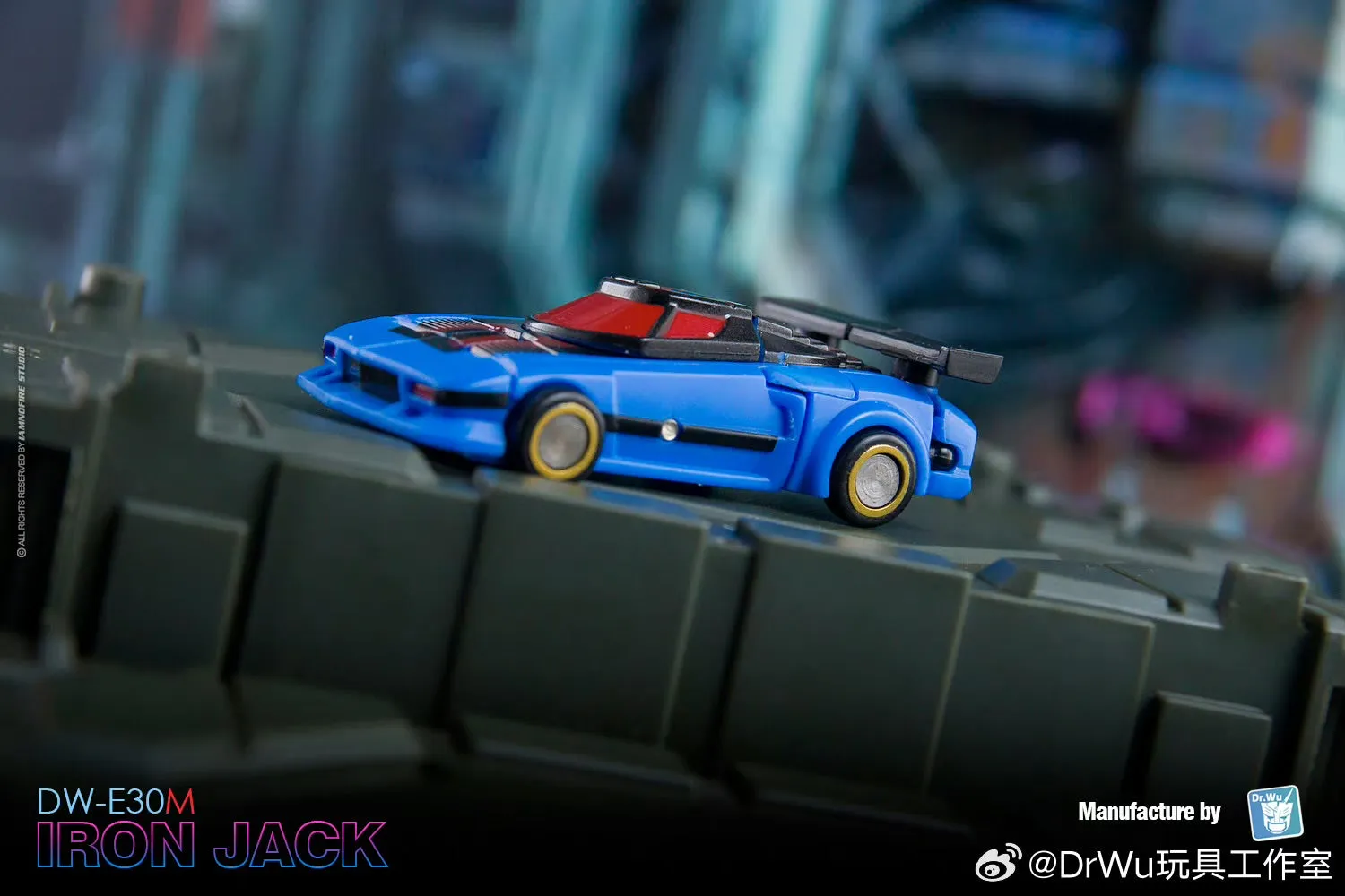 Dr.Wu & Mechanic Studio Extreme Warfare DW-E30M Iron Jack (Wheeljack SG Shattered Glass) / DW-E33 Hammer (Bulkhead)  2 in 1 set 4.5cm