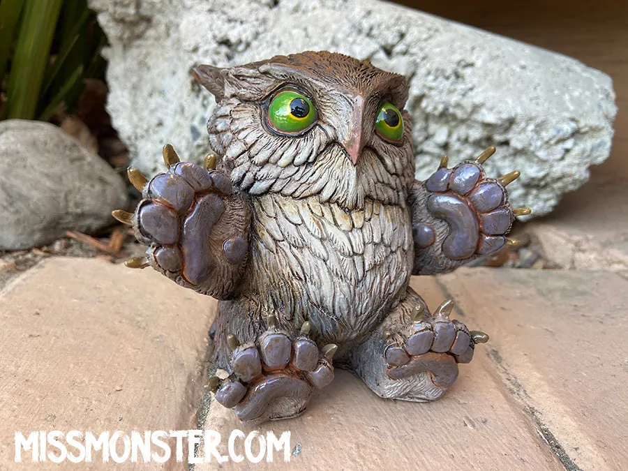 FAT BOTTOMED BABY OWLBEAR- PAINTED FIGURE