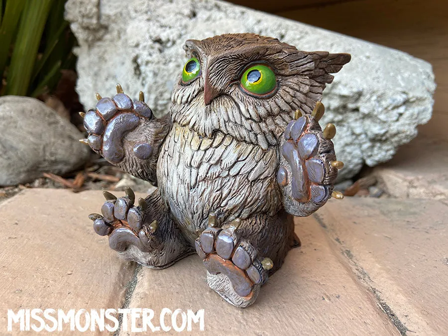 FAT BOTTOMED BABY OWLBEAR- PAINTED FIGURE