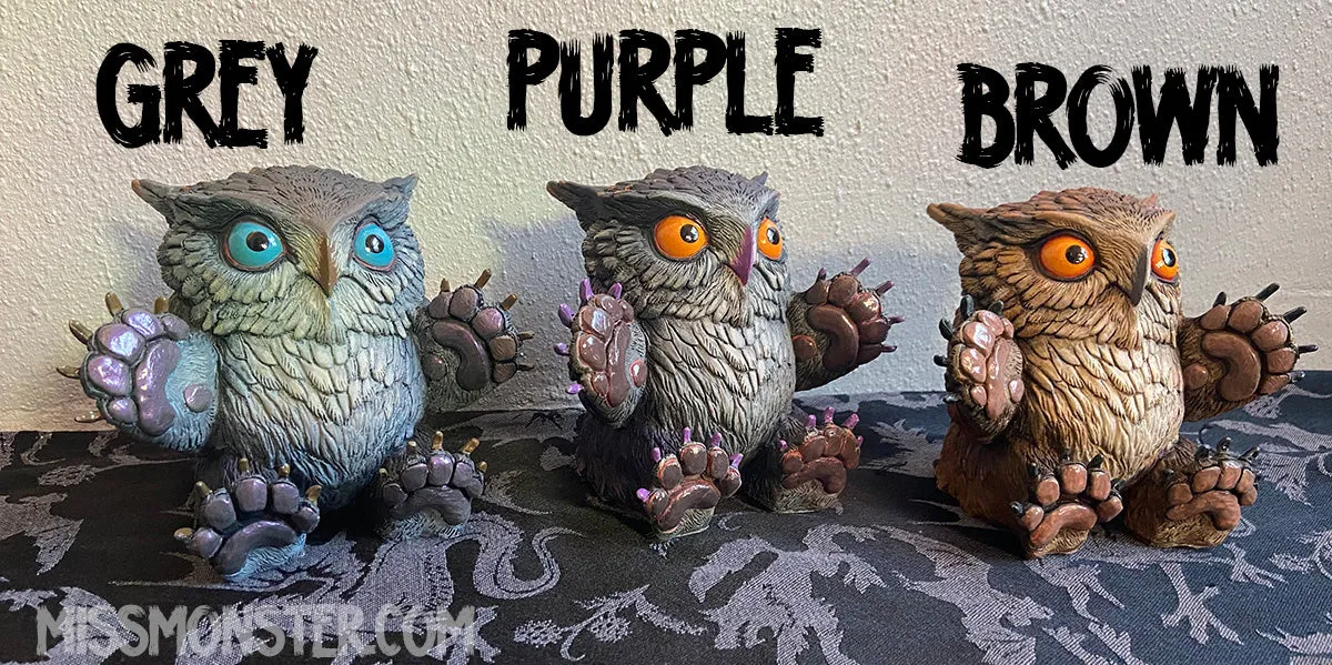 FAT BOTTOMED BABY OWLBEAR- PAINTED FIGURE