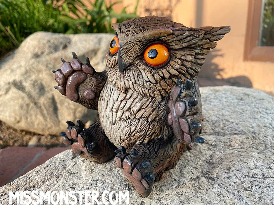 FAT BOTTOMED BABY OWLBEAR- PAINTED FIGURE