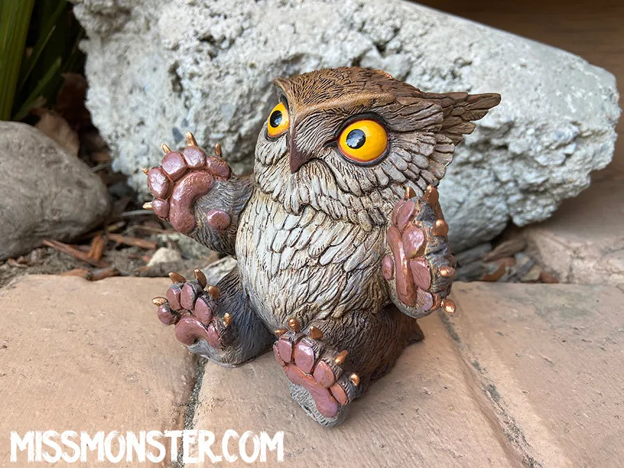 FAT BOTTOMED BABY OWLBEAR- PAINTED FIGURE