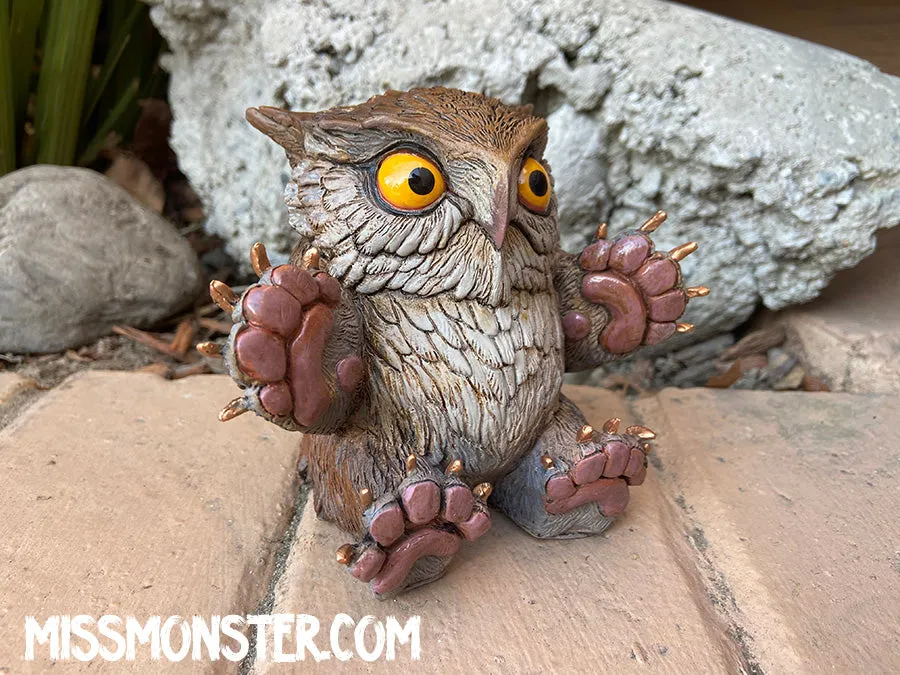 FAT BOTTOMED BABY OWLBEAR- PAINTED FIGURE