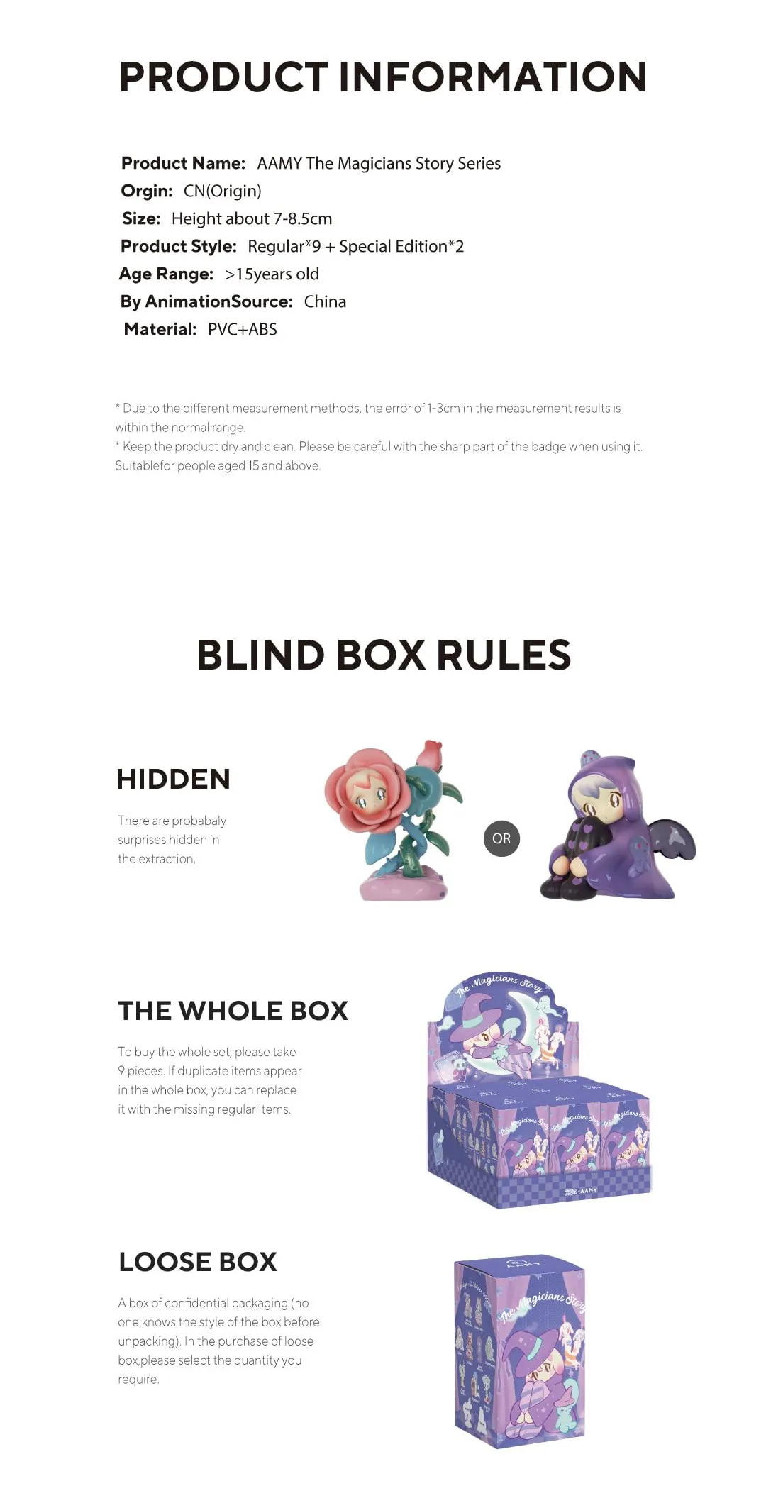 Finding Unicorn - AAMY The Magicians Story Series Blind Box Finding Unicorn