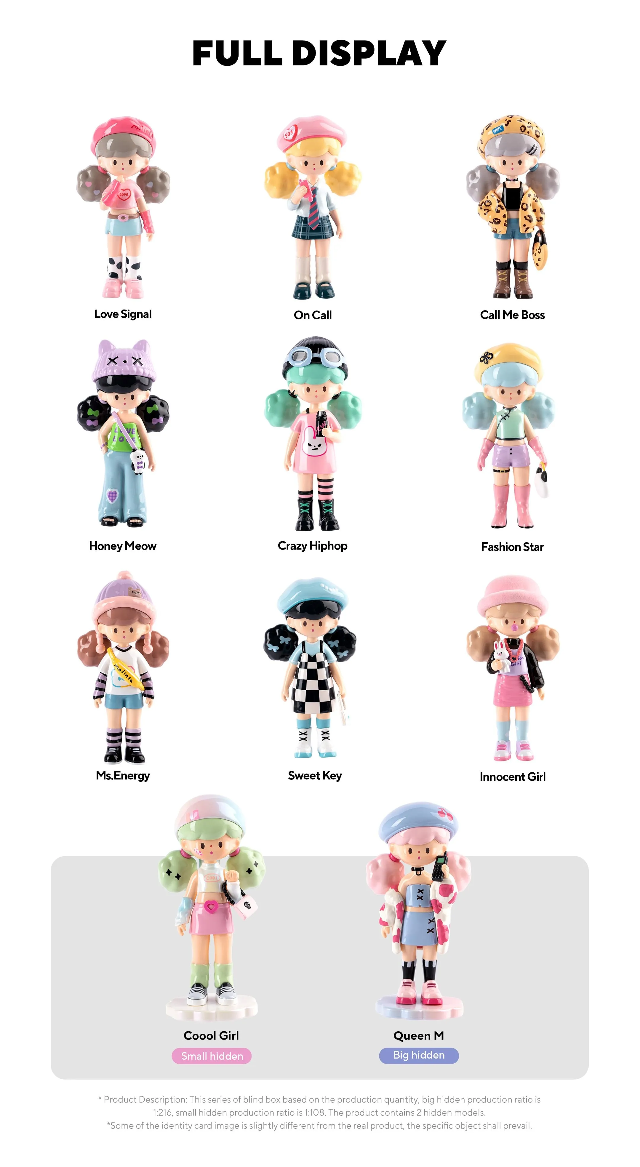 Finding Unicorn - Molinta Gossip Club Series Blind Box Finding Unicorn