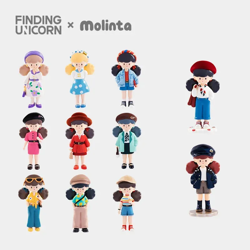 Finding Unicorn - Molinta Retro Girls Series Blind Box Finding Unicorn