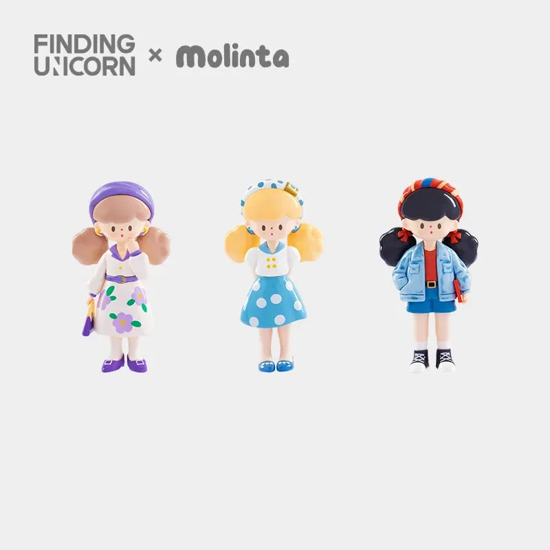 Finding Unicorn - Molinta Retro Girls Series Blind Box Finding Unicorn
