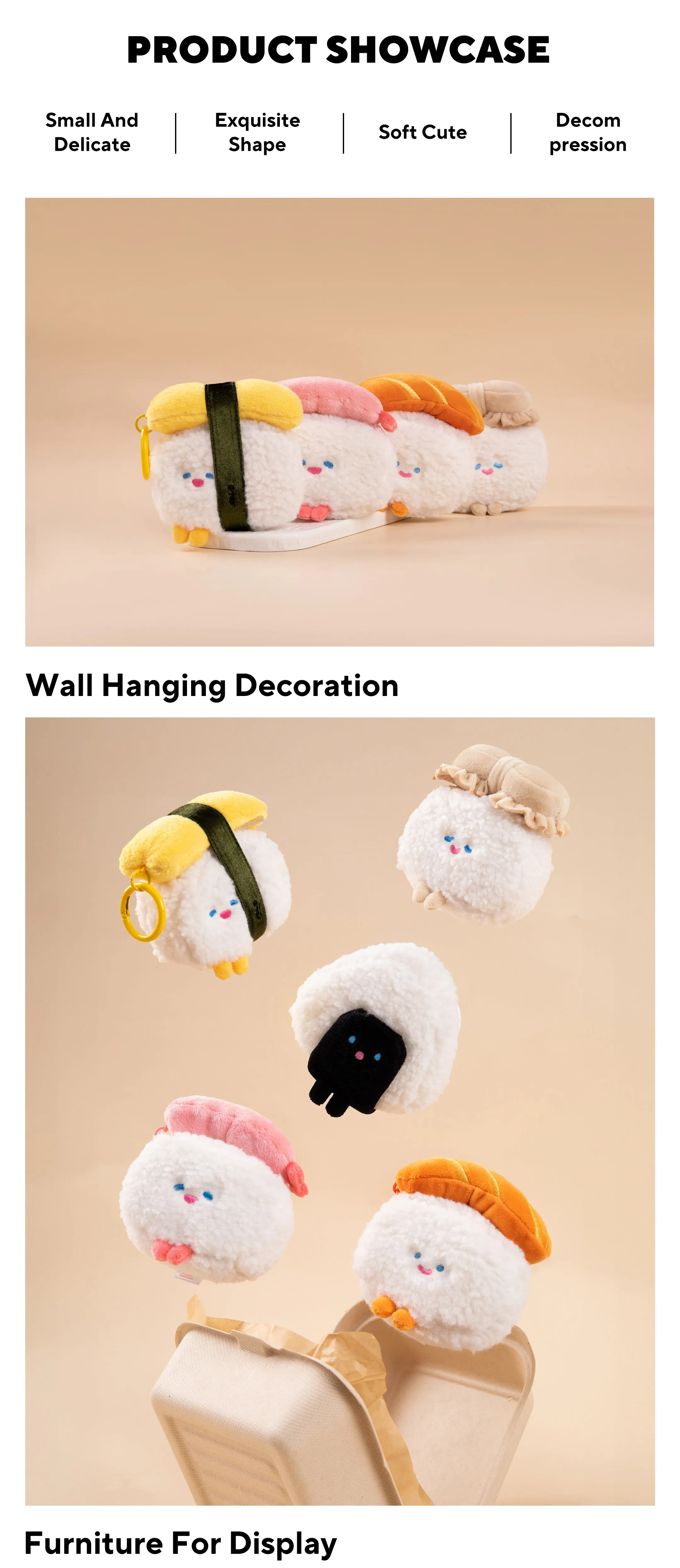 Finding Unicorn - RICO Sushi Plush Home Series Blind Box Finding Unicorn