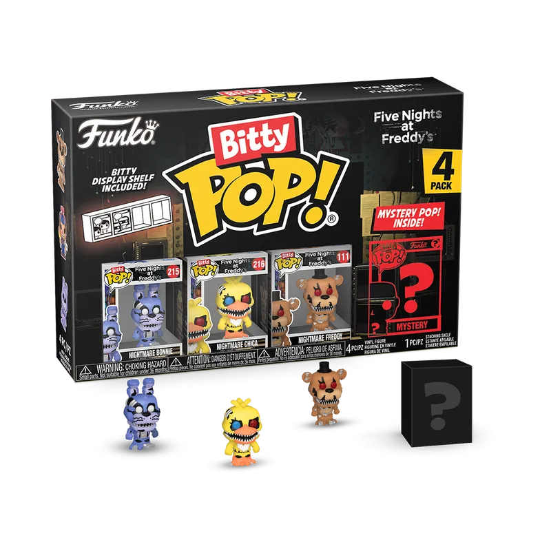 Funko Bitty Pop!: Five Nights at Freddy's - Nightmare Bonnie 4PK