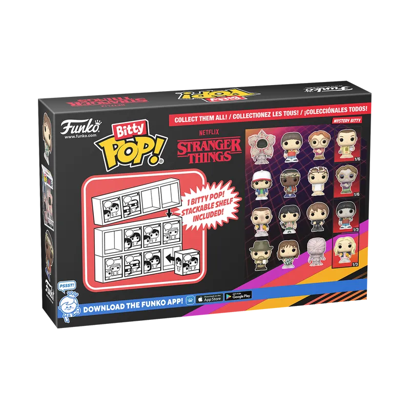 Funko Bitty Pop! Stranger Things Eleven, Mike & Jonathan with Mystery Pop!