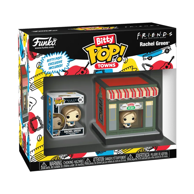 Funko Bitty POP! Towns Friends TV Show Rachel Green & Central Perk!