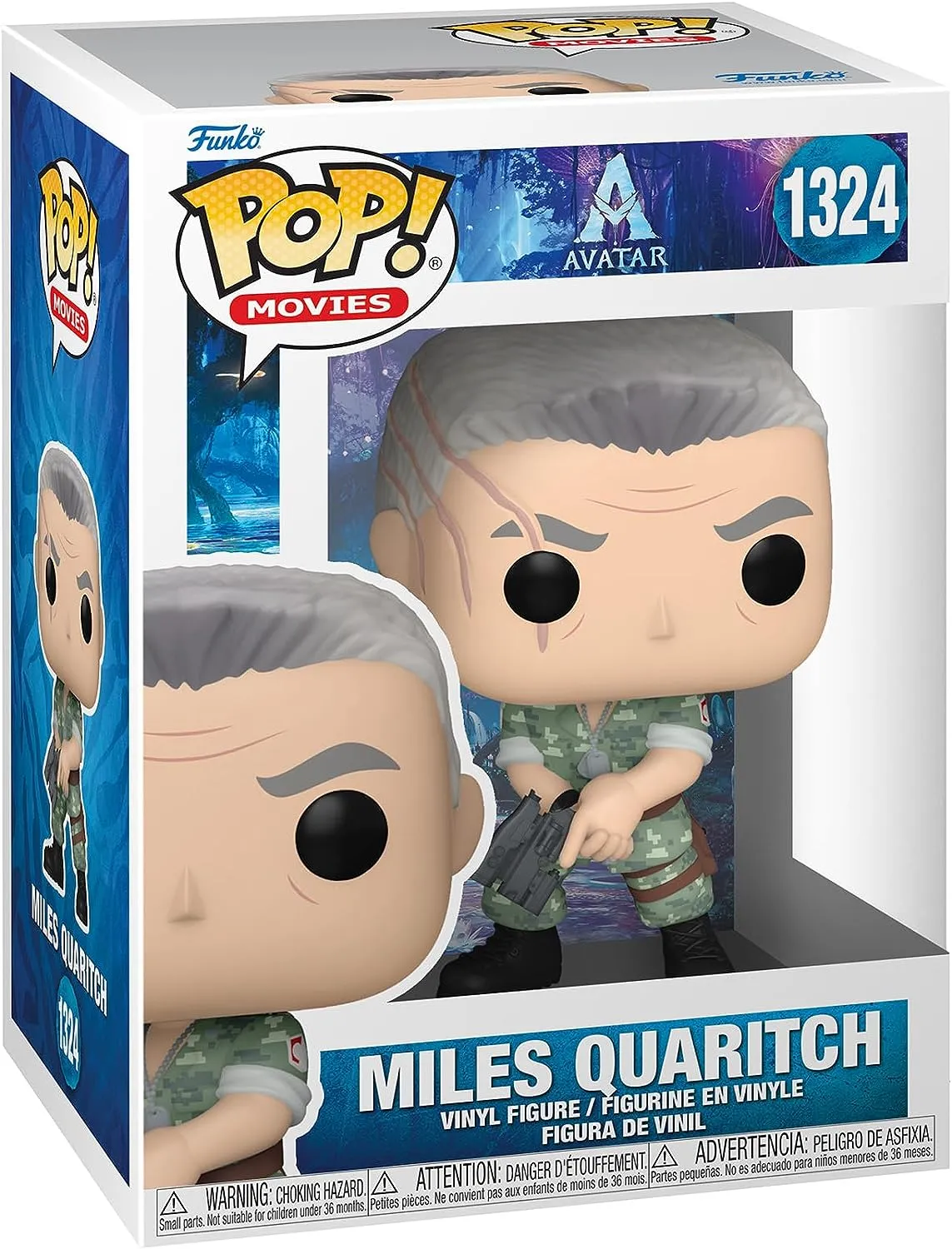 Funko POP! Movies Avatar Miles Quaritch 3.75" Vinyl Figure (#1324)